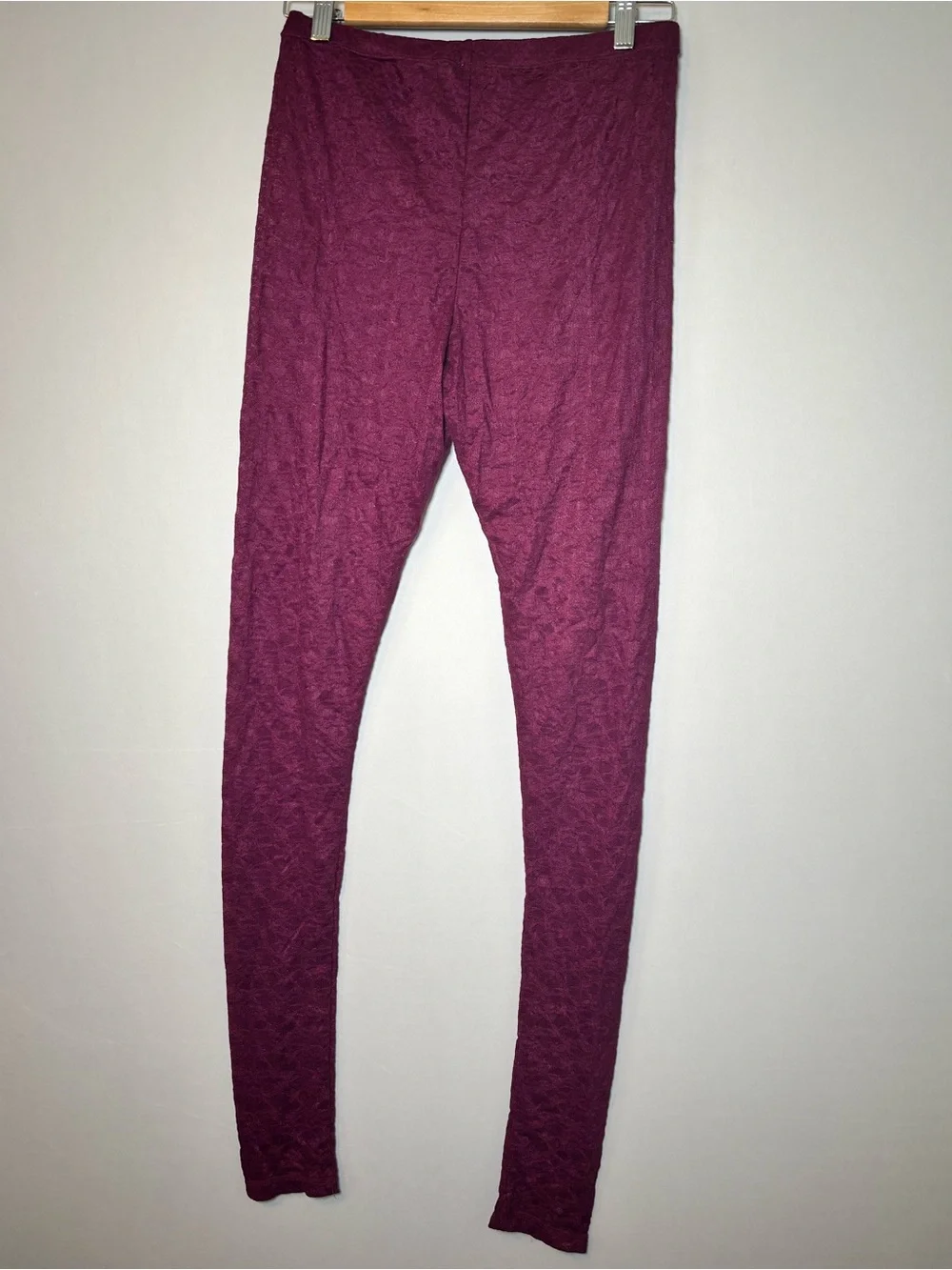 Intimately Free People Women’s Purple Floral Tight Leggings Sz Small
